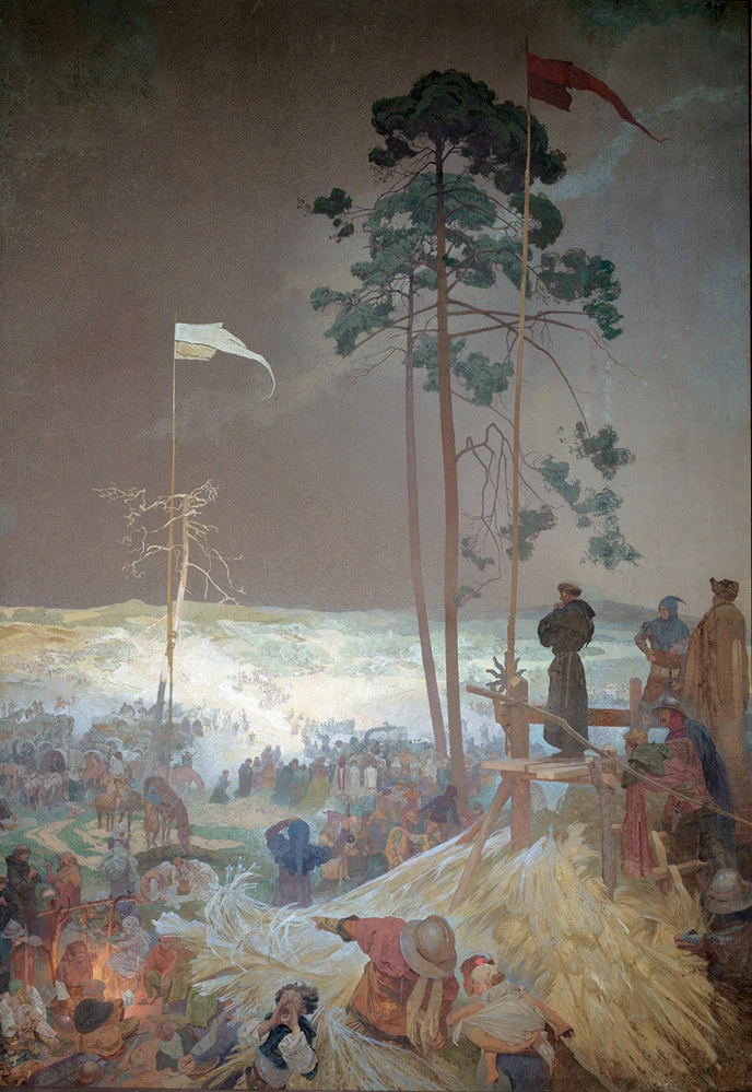 Alfons Mucha - 122, L'incontro a Křížky